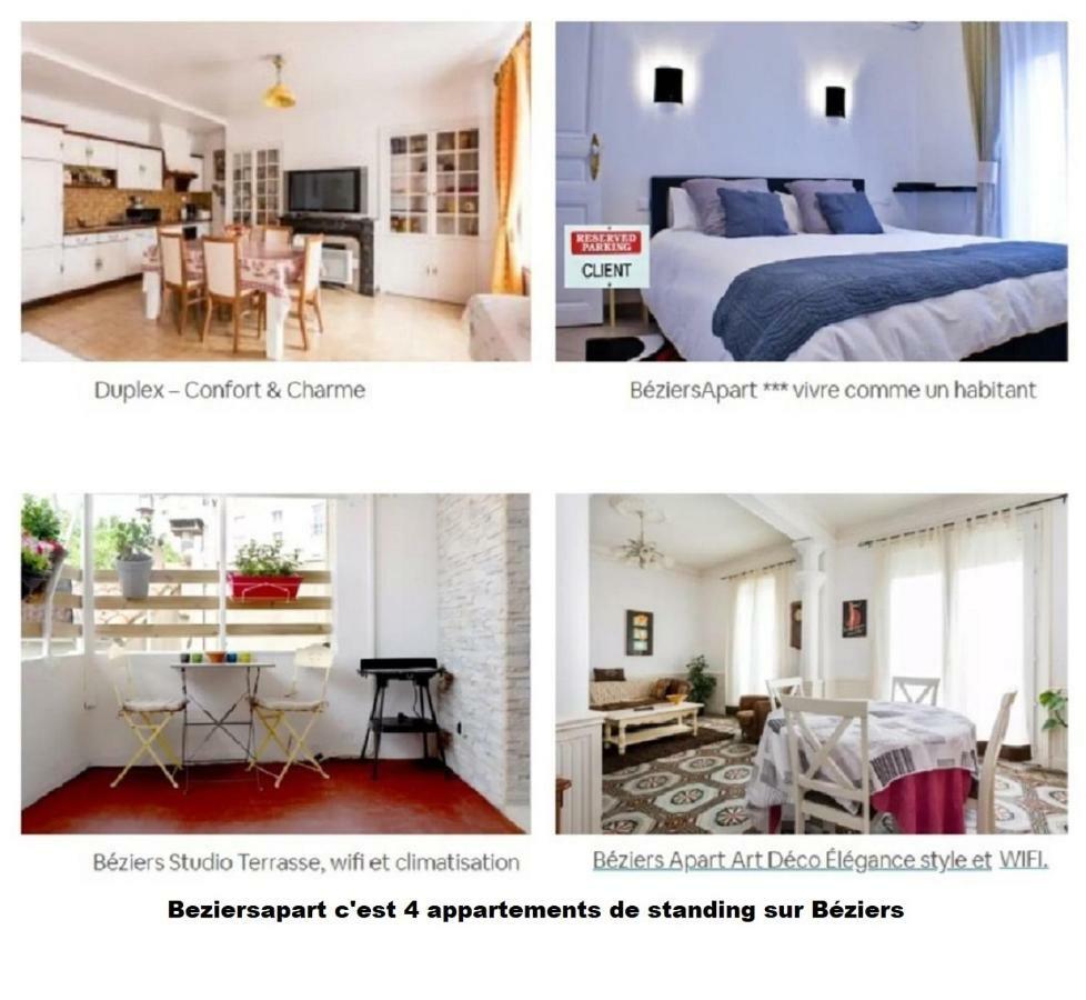 Duplex - Confort & Charme Béziers Kültér fotó